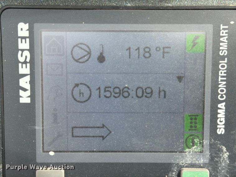 image for item ED5077 2022 Kaeser M55 air compressor