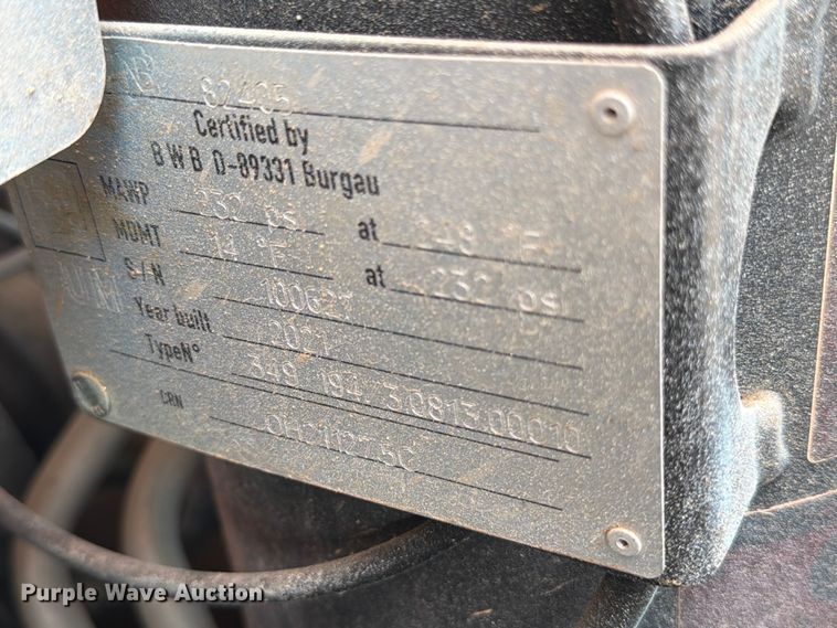 image for item ED5077 2022 Kaeser M55 air compressor