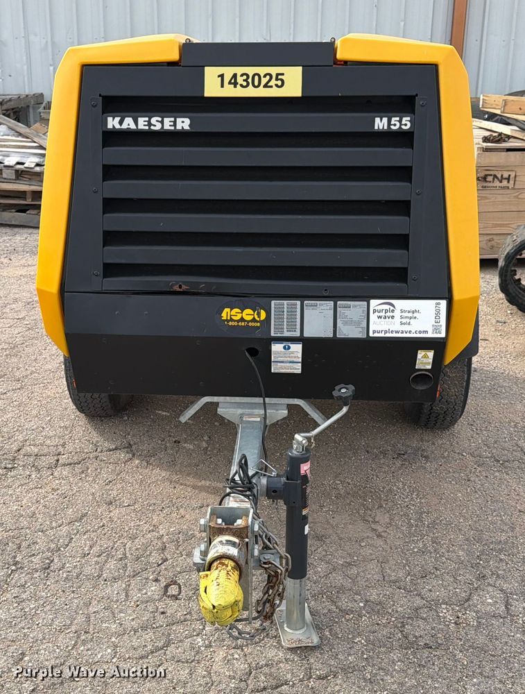 image for item ED5078 2022 Kaeser M55 air compressor