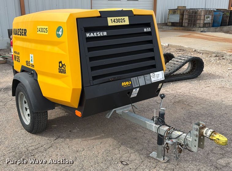 image for item ED5078 2022 Kaeser M55 air compressor