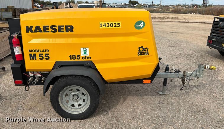 image for item ED5078 2022 Kaeser M55 air compressor