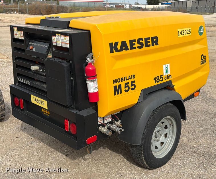 image for item ED5078 2022 Kaeser M55 air compressor
