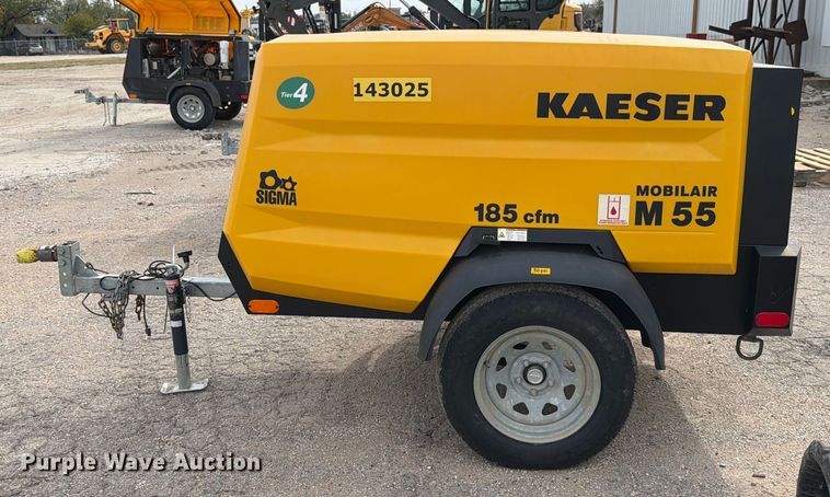 image for item ED5078 2022 Kaeser M55 air compressor