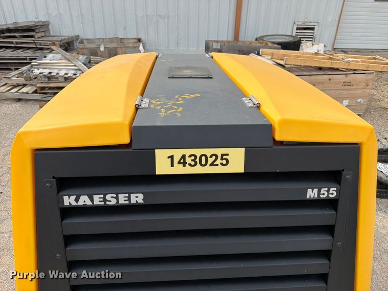 image for item ED5078 2022 Kaeser M55 air compressor