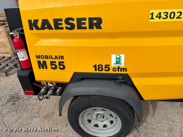 image for item ED5078 2022 Kaeser M55 air compressor