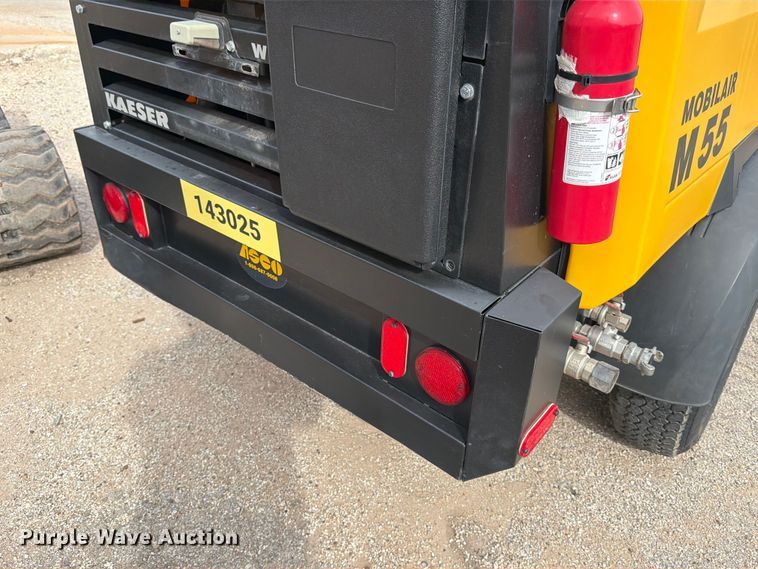 image for item ED5078 2022 Kaeser M55 air compressor