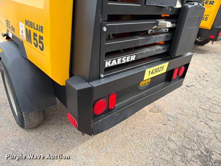 image for item ED5078 2022 Kaeser M55 air compressor