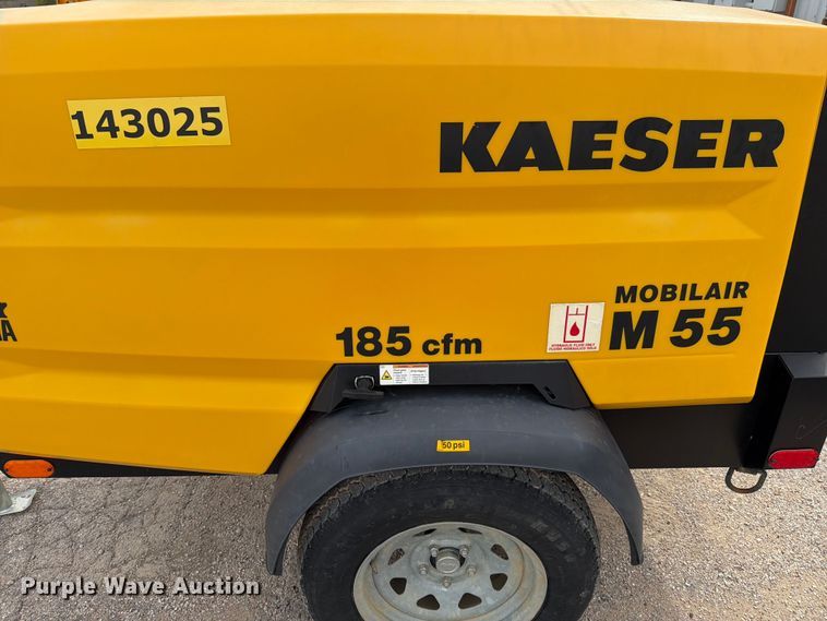 image for item ED5078 2022 Kaeser M55 air compressor