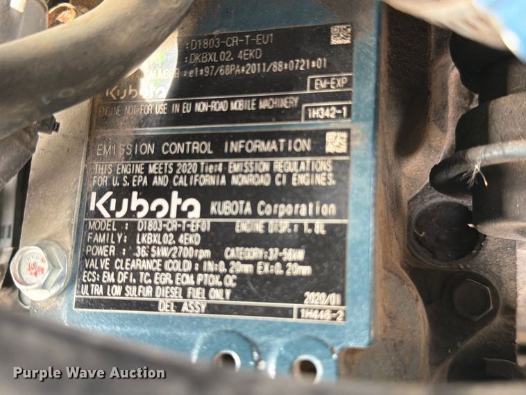 image for item ED5078 2022 Kaeser M55 air compressor
