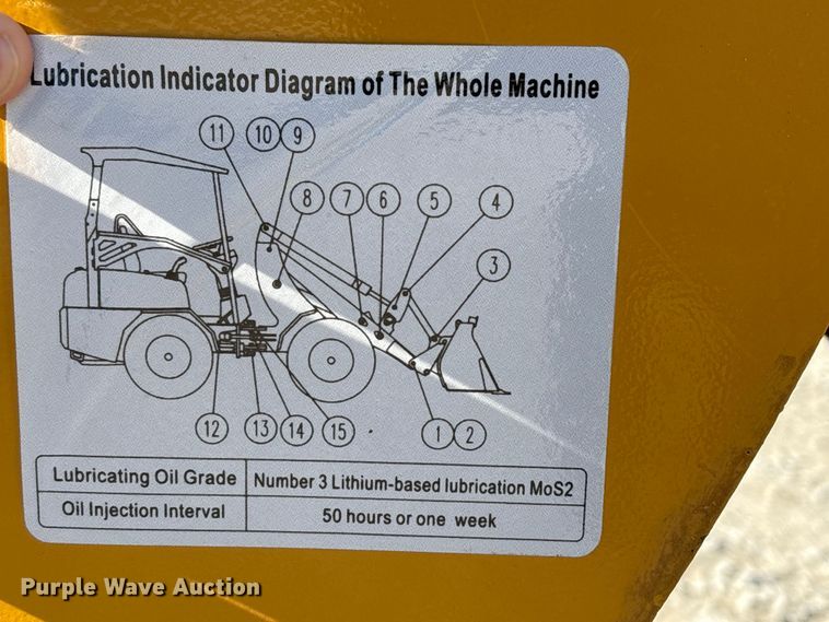 image for item ED5079 2024 Toho TH180 compact wheel loader