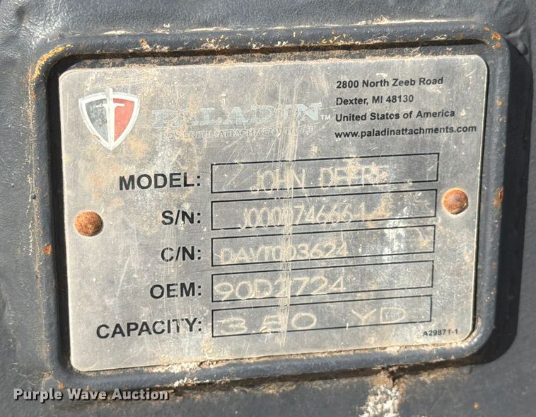 image for item ED5914 2018 John Deere 544K-II wheel loader