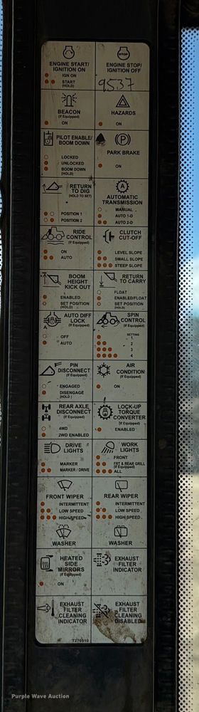 image for item ED5915 2011 John Deere 744K wheel loader