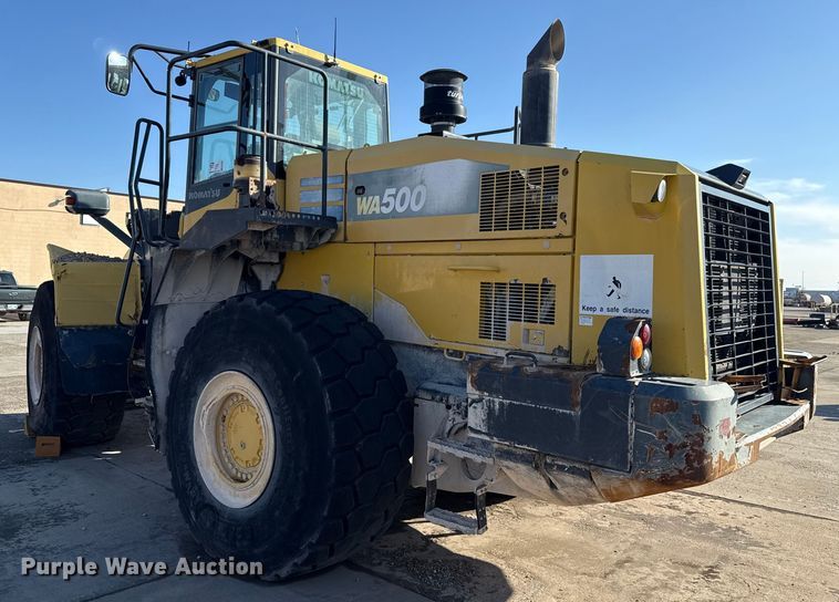 image for item EE3385 2013 Komatsu WA500-7 wheel loader