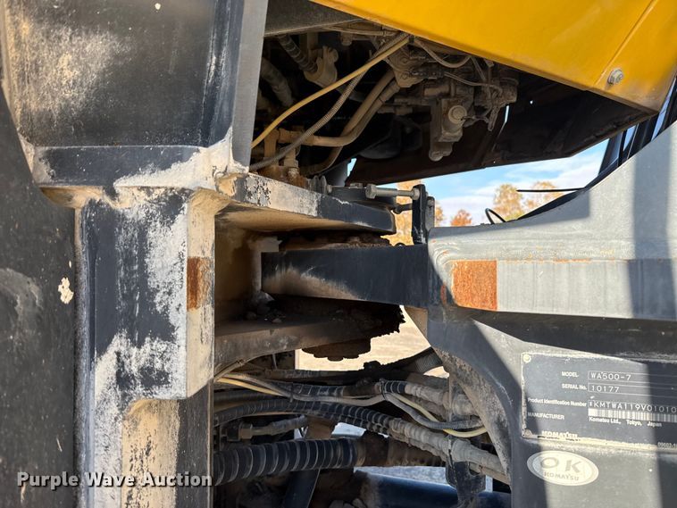 image for item EE3385 2013 Komatsu WA500-7 wheel loader