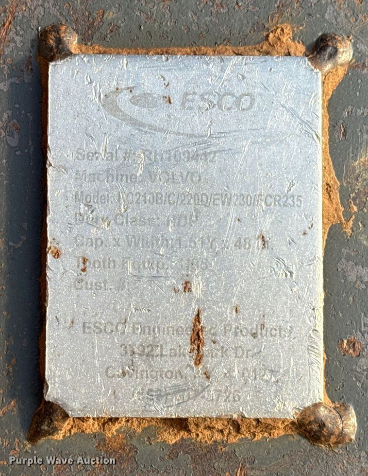 image for item EE3404 Volvo EC220DL excavator