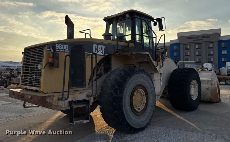 image for item EE3407 2002 Caterpillar 980G Series II wheel loader