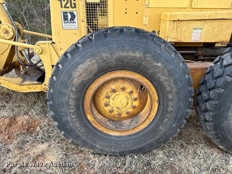 image for item EE3421 1993 Caterpillar 12G motor grader