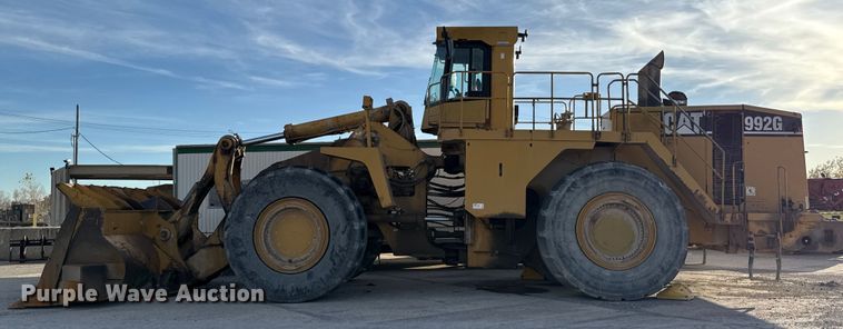 image for item EE3427 2001 Caterpillar 992G wheel loader