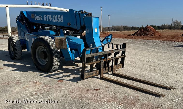 image for item EE4455 2014 Genie GTH-1056 telehandler