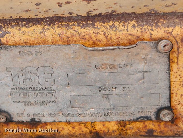 image for item EE4456 1988 TSE T30/36 VGRV reel trailer