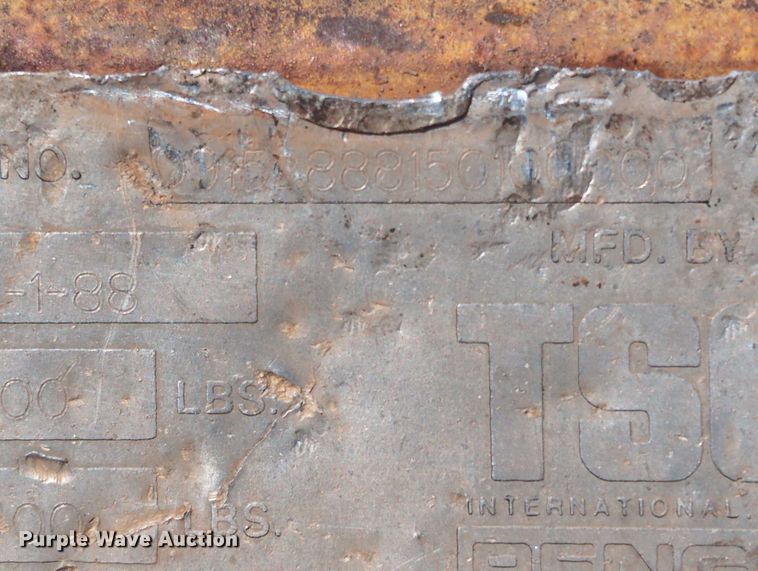 image for item EE4456 1988 TSE T30/36 VGRV reel trailer