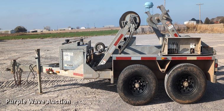 image for item EE4457 2020 Larson Cable Trailers reel trailer