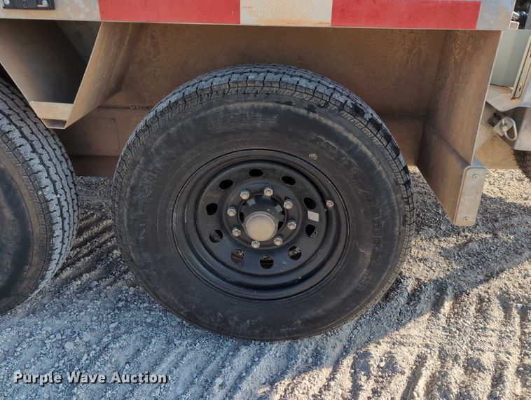 image for item EE4457 2020 Larson Cable Trailers reel trailer