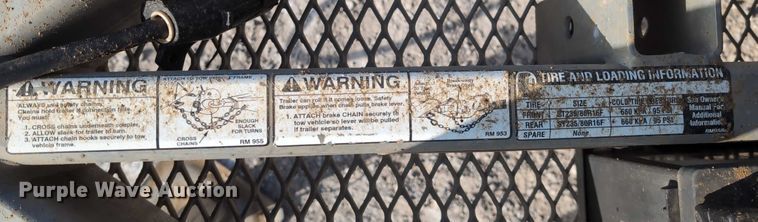 image for item EE4457 2020 Larson Cable Trailers reel trailer