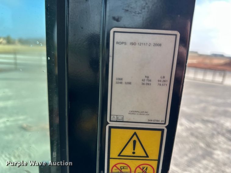 image for item EE4463 2013 Caterpillar 329EL excavator