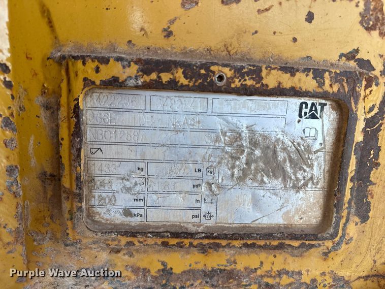 image for item EE4464 2014 Caterpillar 336F L excavator