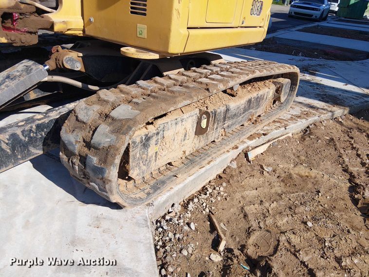 image for item EE5004 2022 Caterpillar 303 CR mini excavator
