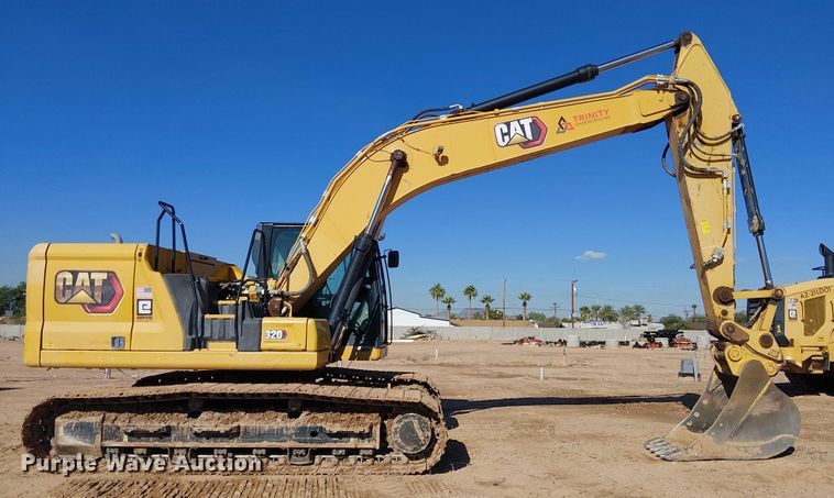 image for item EE5006 2021 Caterpillar 320 excavator