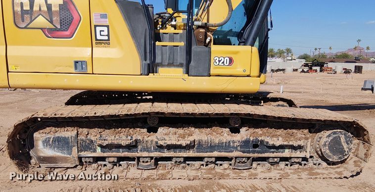 image for item EE5006 2021 Caterpillar 320 excavator