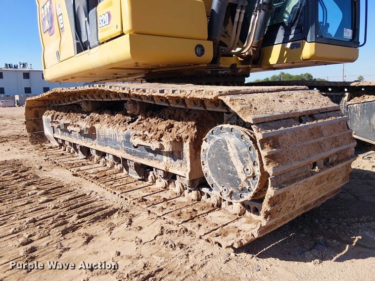image for item EE5006 2021 Caterpillar 320 excavator