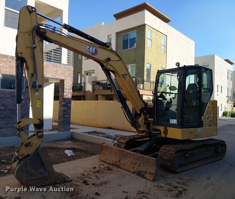 image for item EE5008 2022 Caterpillar 306 CR mini excavator