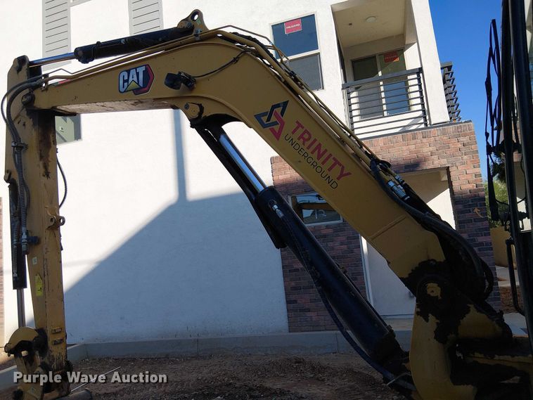 image for item EE5008 2022 Caterpillar 306 CR mini excavator