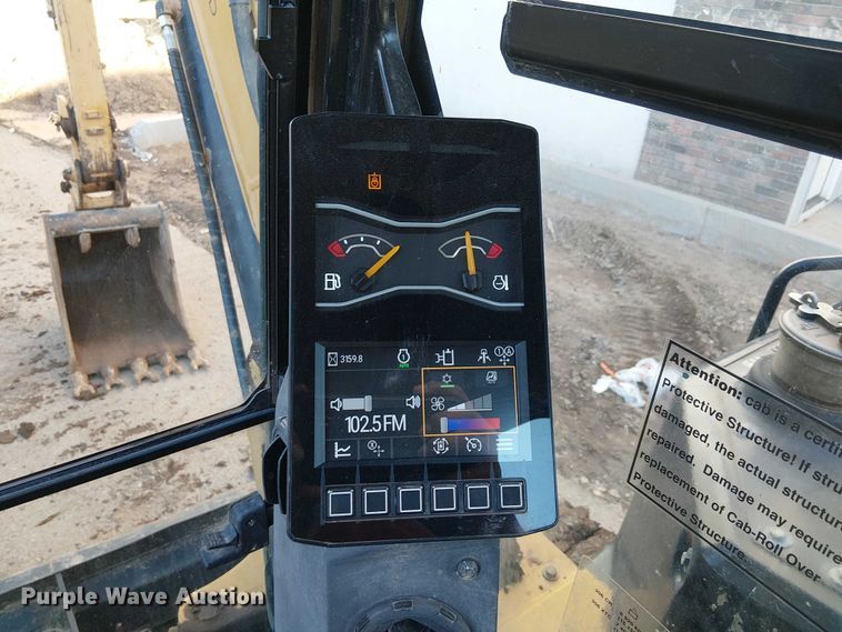 image for item EE5008 2022 Caterpillar 306 CR mini excavator