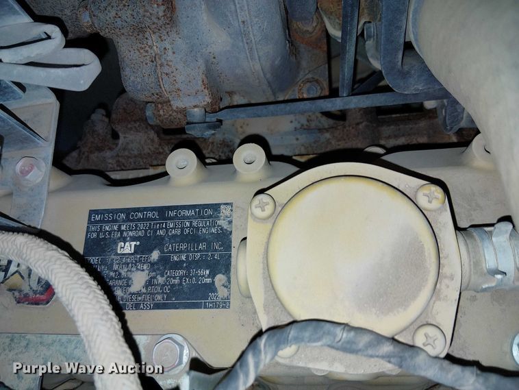 image for item EE5008 2022 Caterpillar 306 CR mini excavator