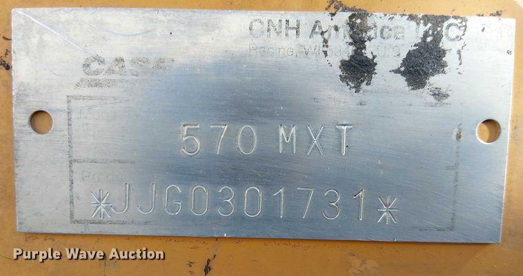 image for item EE5012 2004 Case 570 MXT landscape tractor