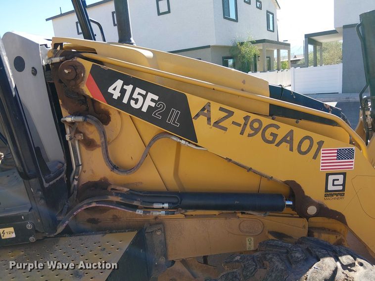 image for item EE5015 2020 Caterpillar 415F2IL landscape tractor