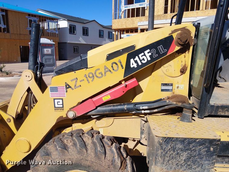 image for item EE5015 2020 Caterpillar 415F2IL landscape tractor