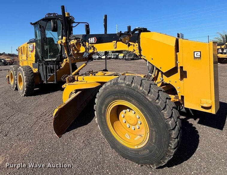image for item EE5017 2023 Caterpillar 140 motor grader