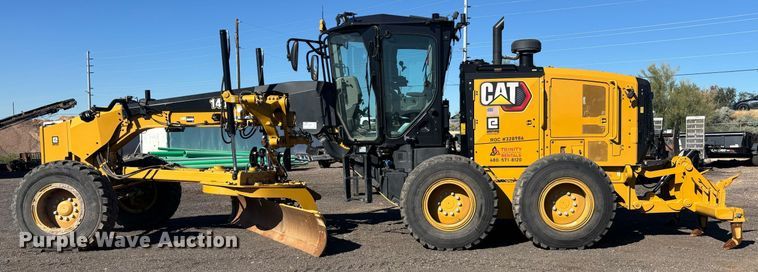 image for item EE5017 2023 Caterpillar 140 motor grader