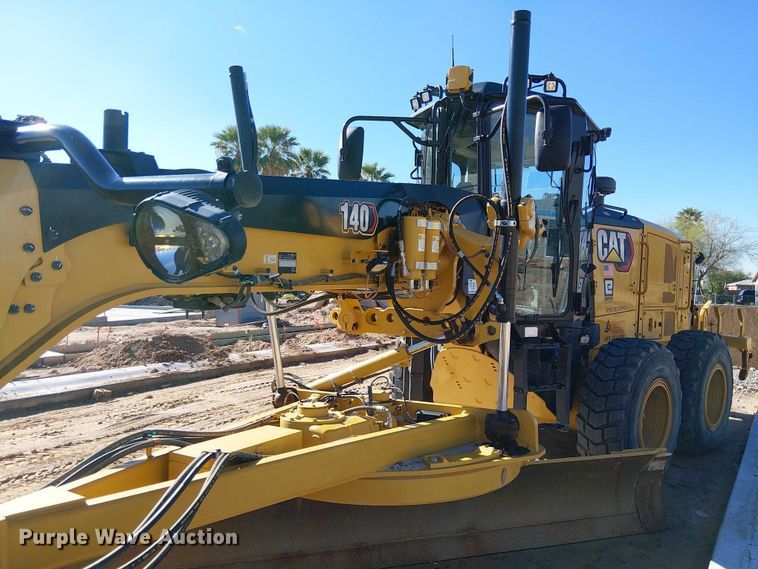 image for item EE5017 2023 Caterpillar 140 motor grader