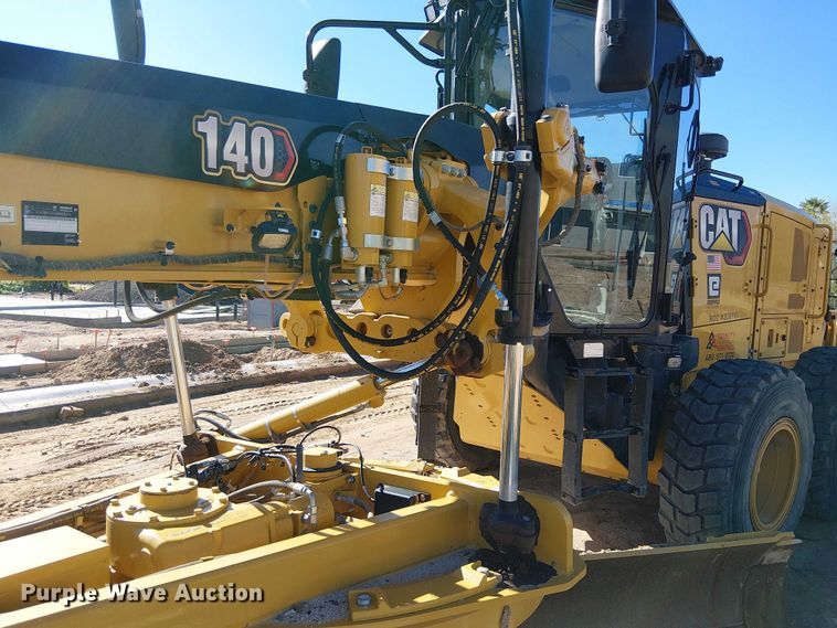 image for item EE5017 2023 Caterpillar 140 motor grader
