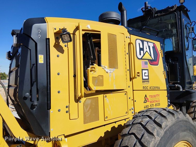 image for item EE5017 2023 Caterpillar 140 motor grader