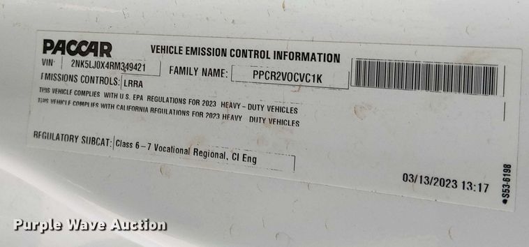 image for item EE5018 2024 Kenworth T480 water truck