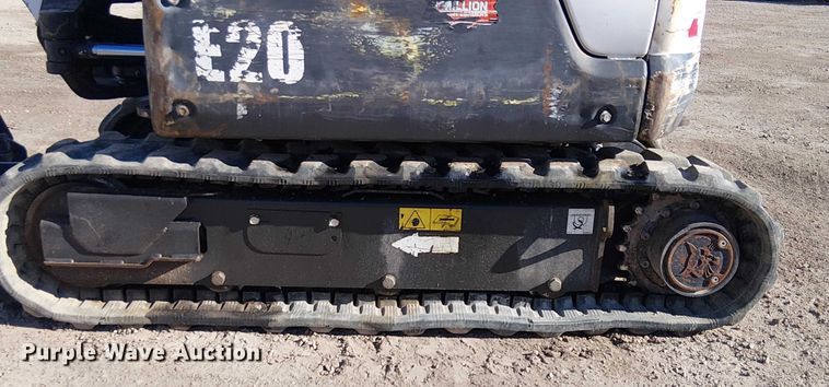 image for item EE5022 2016 Bobcat E20 mini excavator