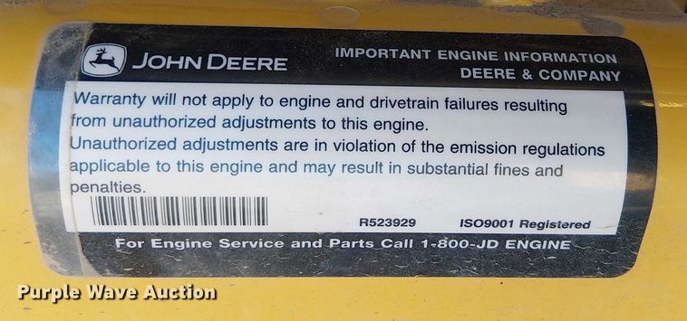 image for item EE5055 2015 John Deere 772 GP motor grader