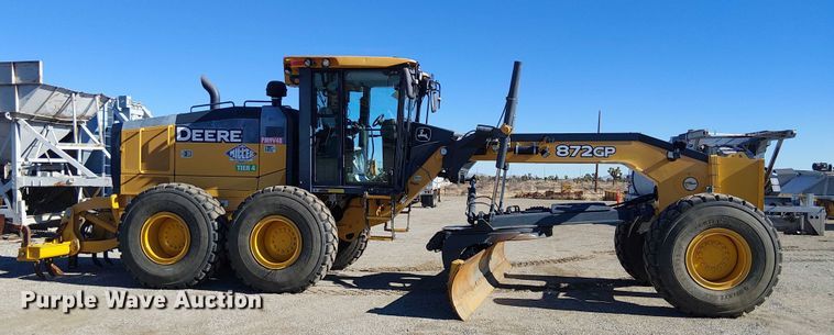 image for item EE5056 2015 John Deere 872 GP motor grader
